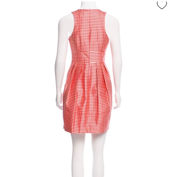 Nanette Lepore Silk Gingham Dress - Picture 3 of 3